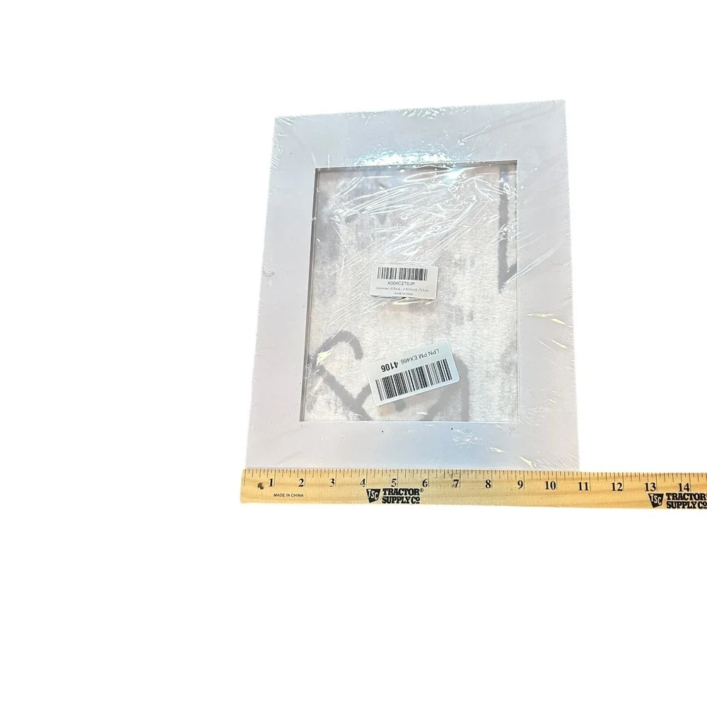 Yeestone 10 Pack White Kids Artwork Display‎ Frames Front Opening